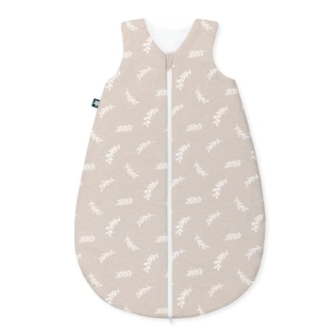 Julius Zöllner Baby Ganzjahresschlafsack aus Jersey Baumwolle, Standard 100 by Oeko-Tex, Made in Germany, Gr. 74, Twiggy