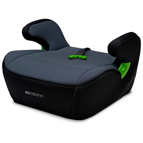Osann Junior Gurtfix, Sitzerhöhung Auto Kinder, Kindersitzerhöhung ohne Isofix 126-150cm (ca. 15-36 kg), Sitzschale i-Size
