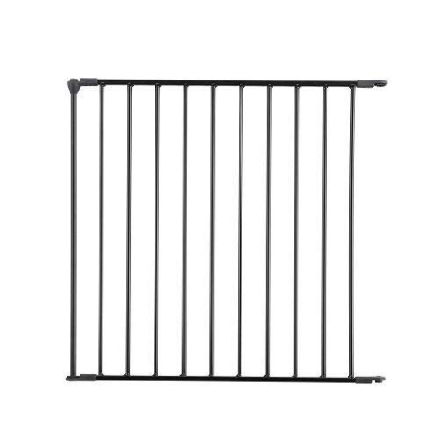 Safetots Offenes TreppenhausSchutzgitter, Verlängerung, 72cm, Schwarz, 70cm Hoch, Verlängerungs Panel für Sicherheitsbarriere und offene Treppenhäuser