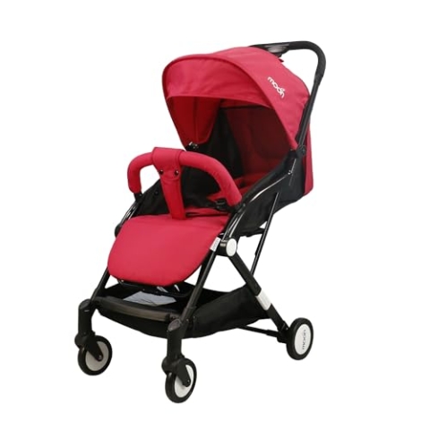 MOON™ Travel Light Compact Wandelwagen - Lichtgewicht en Opvouwbaar - Vuur Rood
