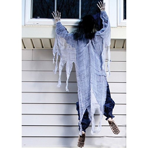 Fun World Witch Window Hanging Decoration Standard