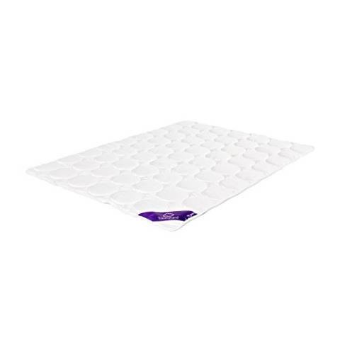 Träumeland T060171 Einziehdecke Tau Ganzjahresdecke für Baby und Kleinkind mit Tencel 100 x 135 cm
