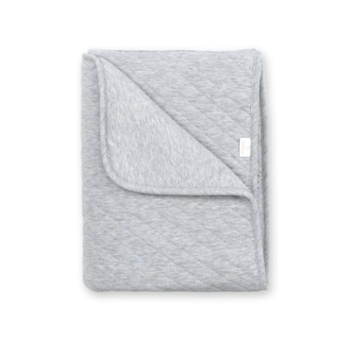 BEMINI Kuscheldecke Pady quilted + jersey tog 3 Mix grey