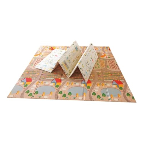 Faltbare Spielmatte 200 x 180 Farm-City