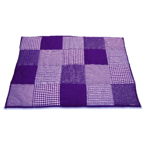 TAFTAN BX -197 100% Baumwolle Karierter Patchwork Krabbeldecke, 100 x 80 cm, in 10 farben verfügbar