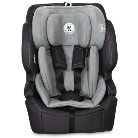 Lorelli Auto Kindersitz Andromeda mit Isofix i-Size, Mitwachsender Autositz für Kinder von 76-150 cm, Babysitz, Autokindersitz, Einstellbare Kopfstütze, 5-Punkt-Sicherheitsgurt, blau