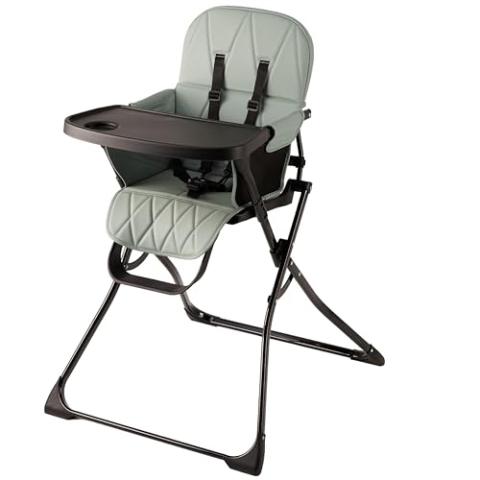 THERMOBABY – HANDY⎪Faltbarer Hochstuhl⎪Zusammenklappbarer Babystuhl⎪Tragbar & Komfortabel für Babys (6 Monate bis 3 Jahre, bis 15 kg)⎪Einfache Pflege⎪Abnehmbare Ablage
