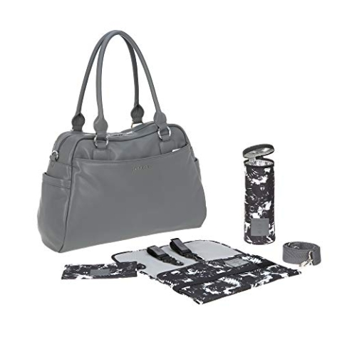 Lässig 1101024236 Tender Andrea Bag Wickeltasche anthrazit, grau