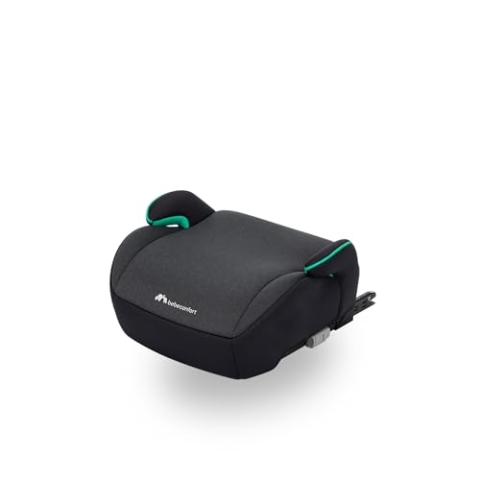 Bebeconfort Manga i-Fix Sitzerhöhung, ISOFIX-Sitzerhöhung, leichtgewichtige Auto-Sitzerhöhung, von 6 bis 12 Jahren, 22–36 kg, 128–150 cm, Tinted Black