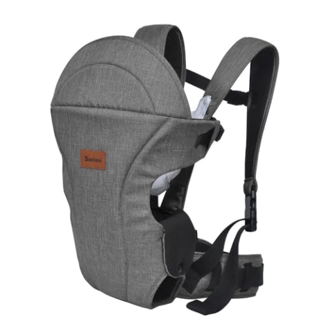 Baninni 3-in-1 Babytrage Sacco Luxe grau
