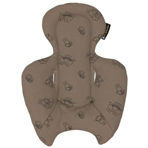 Ukje Swing Einsatz Kompatibel mit 4moms mamaRoo 5 Rockaroo Babyschaukel, Einsatz für Neugeborenen-Schaukel, Babywippenbezug, Schaukelzubehör, Wendbares Design, Einfache Installation (miffy)