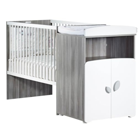 Baby Price New Leaf Kinderbett Kombination skalierbarer 120 x 60 cm in 90 x 190 cm
