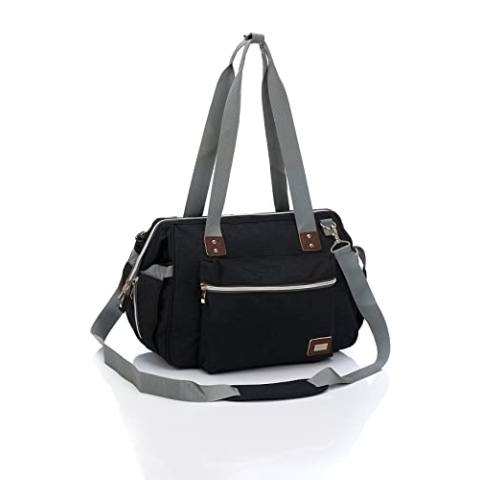Fillikid Wickeltasche schwarz melange