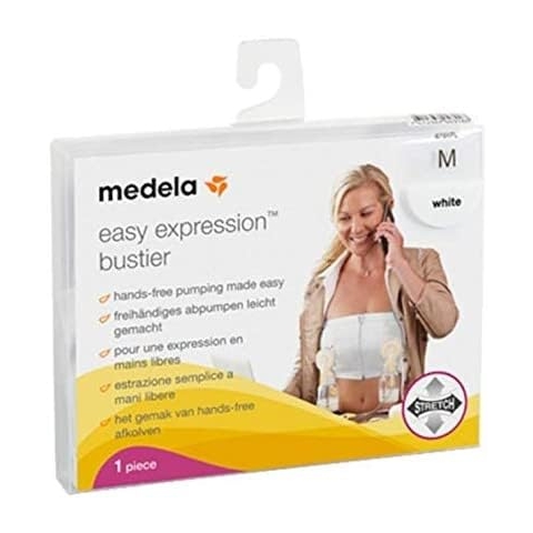 Medela Easy Expression Bustier – Für komfortables, freihändiges Abpumpen – Kompatibel mit allen Medela Milchpumpen