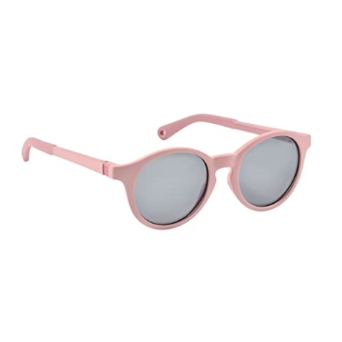 Béaba, Sonnenbrille für Kinder 4-6 Jahre, 100% UV-Schutz – CAT 3, Seitenschutz, optimaler Komfort, 360° verstellbare Bügel, Rosa