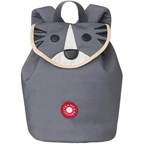 FRANCK & FISCHER Kinder-Rucksack Tiger Laban grau