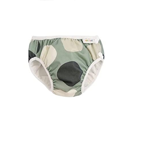 Badehose der Marke Imse Vimse, Modell: Badehose mit grünen Formen
