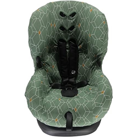 autositzbezug 1+ Deco junior Baumwolle grün