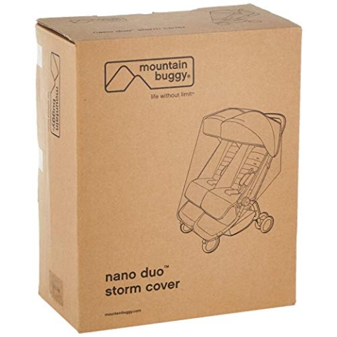 Mountain Buggy Nano Duo Storm Cover, transparent