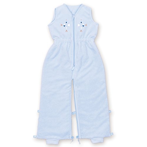 Bemini by Baby Boum 198APAWI60BU Schlafsack 2in1 BAMBOO APAWI morning 18-36 m ,blau