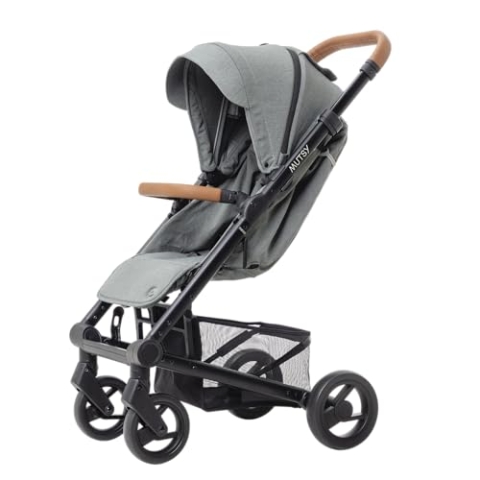 Mutsy, Kinderwagen, Nexo, Luxus Buggy, Kompakt Faltbar, Verstellbare Beinstütze - Moss Grey