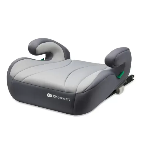 I-Size Boost Sitzerhöhung, 135-150 cm, Grau, Kinderkraft