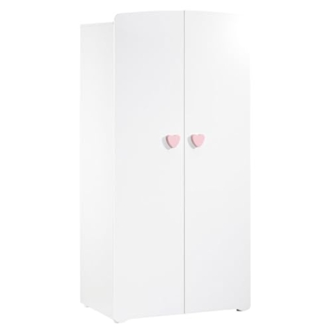 Baby Price New Basic Babyzimmer-Schrank, 2 Türen mit Knauf