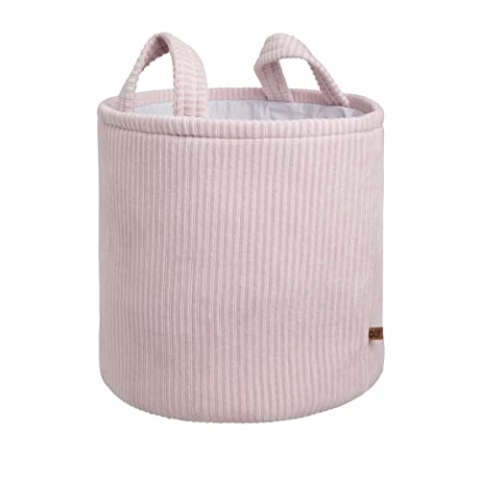 Baby's Only - Ablagekörbchen Sense - Aufbewahrungskörbe fur Babyartikel - Für Mädchen - Ø38 cm - Alt Rosa