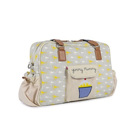 Pink Lining Wickeltasche Yummy Mummy Garden Birds