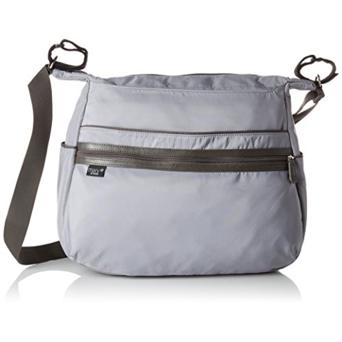 MARV by LÄSSIG Baby Wickeltasche Babytasche Kliniktasche Stylische Umhängetasche Mama inkl. Wickelzubehör/Urban Bag, Grey