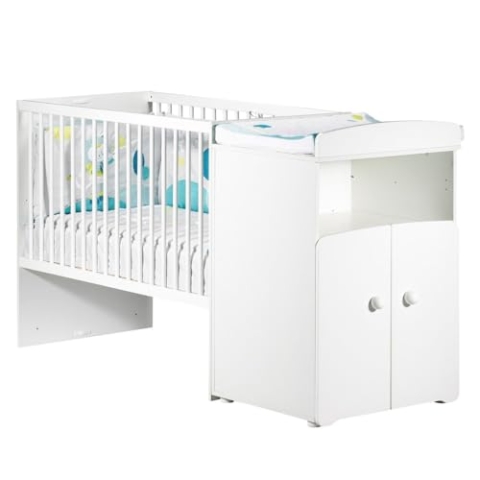 Baby Price New Basic Kinderbett Kombination skalierbarer mit Knopf