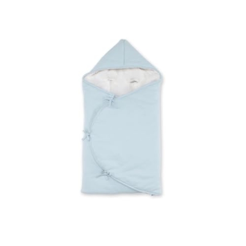 BEMINI Baby Nest ausgekleidet Pady Tetra Jersey + Teddy Breeze