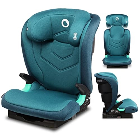 LIONELO Neal Kindersitz 15-36kg, Isofix, Seitenprotektoren, Kennzeichnung i-Size, 3-fach verstellbare Rückenlehne, Höhenverstellbare Kopfstütze, Belüftungssystem