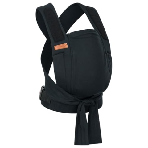 Hoppediz Babytrage Bondolino b.pure Design all black