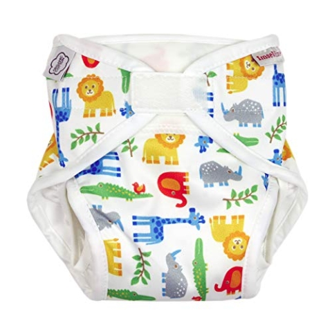 ImseVimse All-in-One Komplettwindel Stoffwindel Zoo Gr. M (8-11 kg)