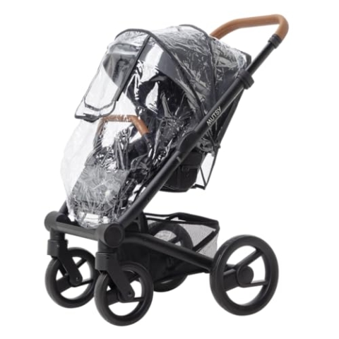 Mutsy, Regenschutz für Kinderwagen, Zubehör für Nio Kinderwagen, Kompaktes und langlebiges Design, einfach zu befestigen