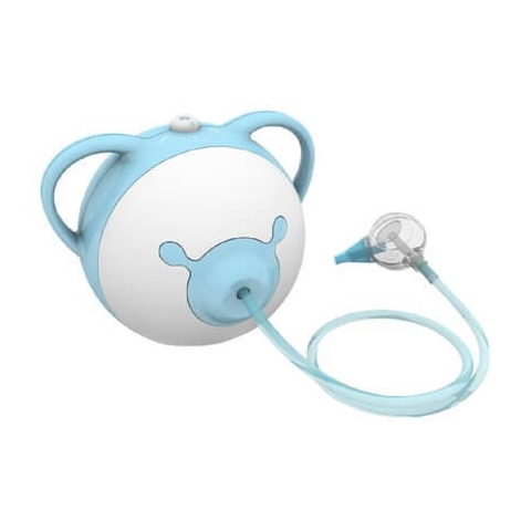 Elektrischer Nasensauger, blau, Nosiboo