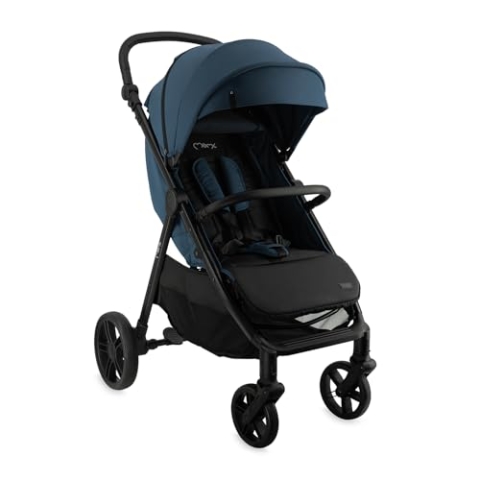 MoMi Kinderbuggy CLARA, Kinderwagen ab dem 6. Lebensmonat, bis 22 kg Körpergewicht, 5-Punkt-Sicherheitsgurt, Fußsack, Getränkehalter, Einkaufskorb, Wickeltasche, Insekten- und Regenschutz