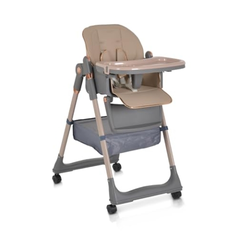 Moni Hochstuhl Kinderstuhl Lindo Beige inkl. Zubehör 111587