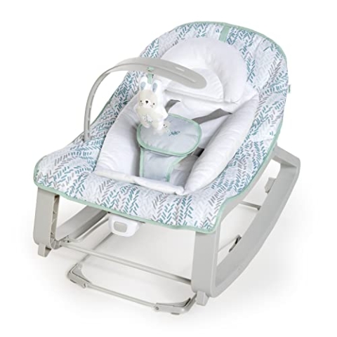 Ingenuity, Keep Cozy 3 in 1 Grow with me Wippe Weaver mit Vibrationen, 2 Liegepositionen und 3 Wippfunktionen, mehrfarbig