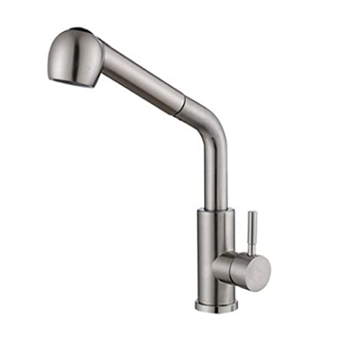 Beyo living Küchenarmatur - Wasserhahn - Küche - Schiebetür - Dusche - Edelstahl - Einhebelmischer - Gebürstet