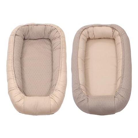 MamaLoes Babynest Ajour Nougat Omkeerbar Amy 84485