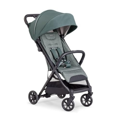 Inglesina Quid2 Elephant Grey Kinderwagen mit schwarzem Gestell
