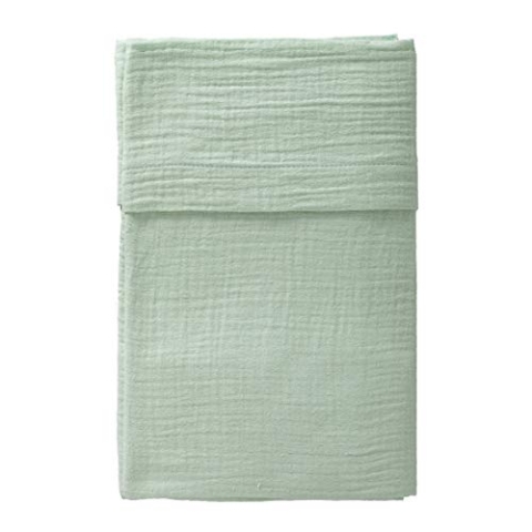 Cottonbaby Bettlaken für Babybett, Baumwolle, Mint