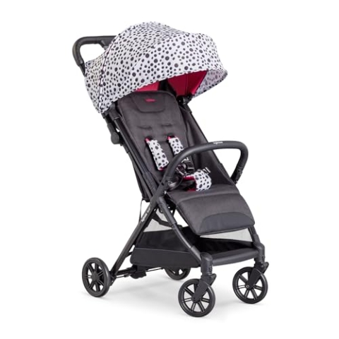 Inglesina Quid² Polka Dots White Kinderwagen, leicht, bis 22 kg, kompakt und leicht, ideal für Flugzeuge