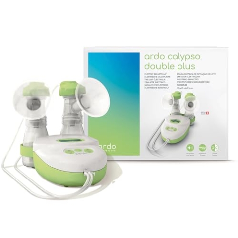 Ardo Calypso Double Plus - elektrische Doppelmilchpumpe - flüsterleise, sanft, individuell einstellbar - Schweizer Qualität