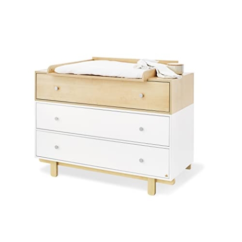 Pinolino 133403B Wickelkommode 'Boks' breit, weiß