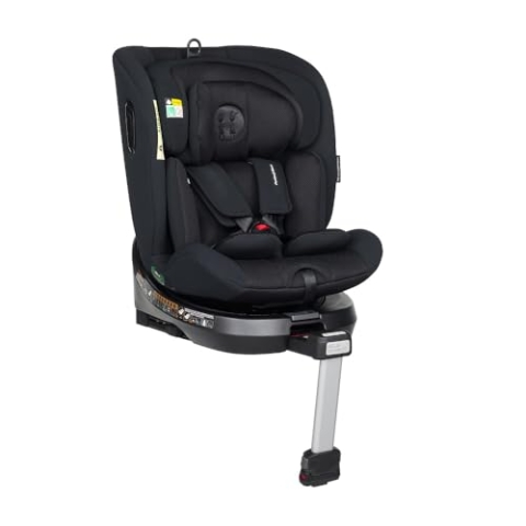 PETITE&MARS Autositz Twistguard Pro I-Size 40-150 cm * Isofix * Gruppe 0+/1/2/3 * Multifunktionaler * Verwandlungsfähiger * All-in-One * Kindersitz (Black Air)