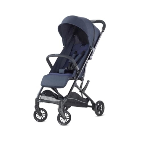 Inglesina Sketch Kinderwagen Leicht und Kompakt, Blau, Bequem, bis zu 17kg, Einhand-Faltung, UPF 50+