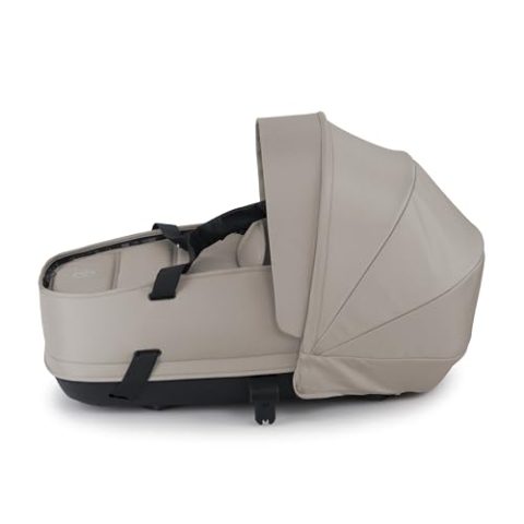 Bumprider | Babywanne für Kinderwagen | Baby-Tragetasche nutzbar ab der Geburt | Stoff Abnehmbar und Waschmaschinenfest | nur zu Verwenden mit Buggy Bumprider Connect 3 | Sandfarben